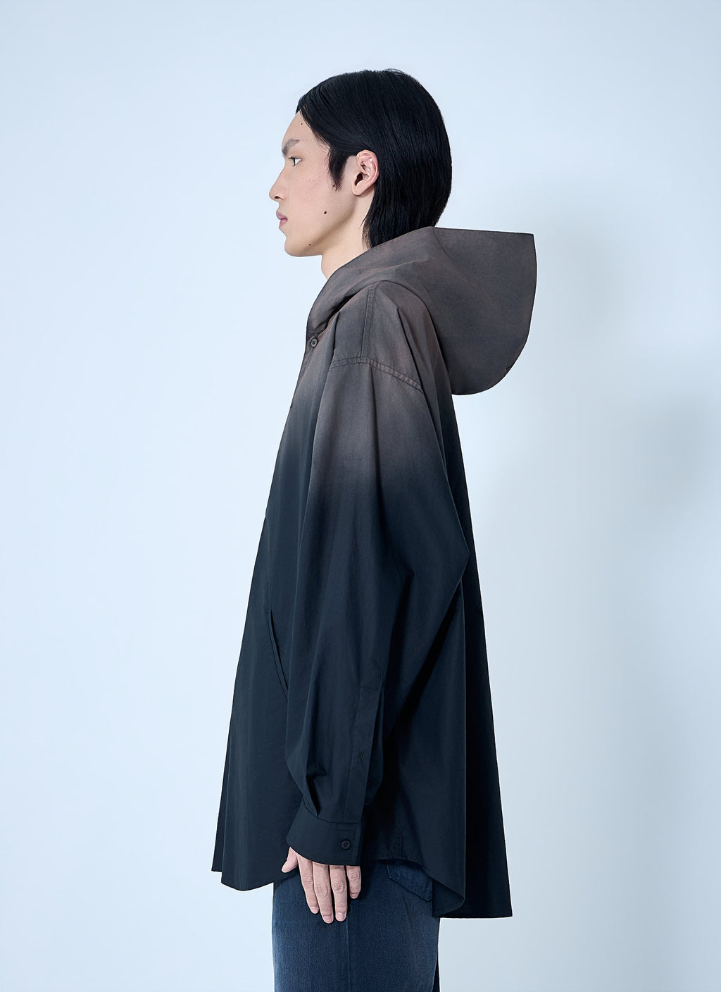 Balenciaga Men Hooded Shirt