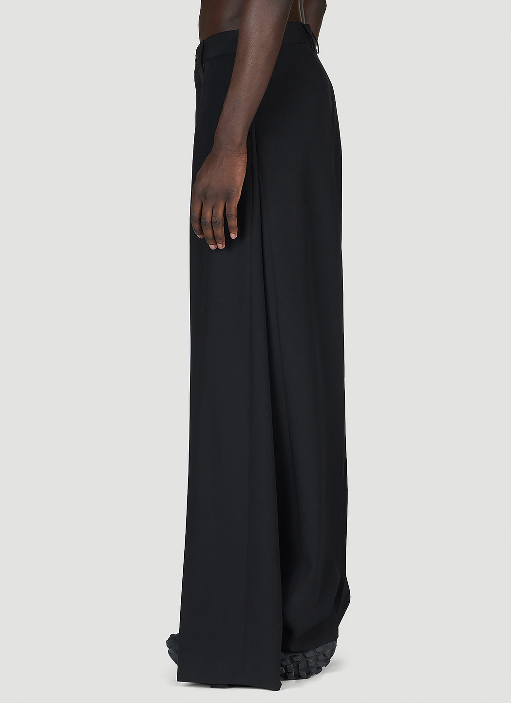 Balenciaga Men Tailored Double-Front Suit Pants