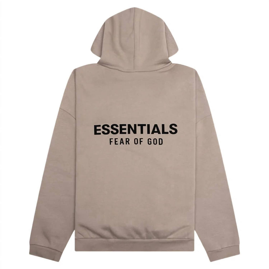 Men's Graphic Long Sleeves Hoodie In Desert Sand