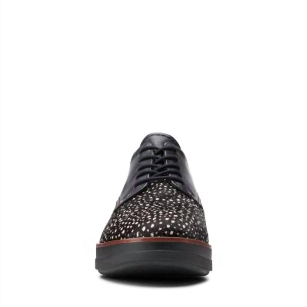 Women's Shaylin Lace Shoes In Black Combi