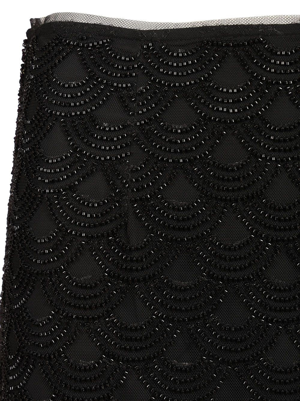 Rotate Women Sequin Midi Skirt