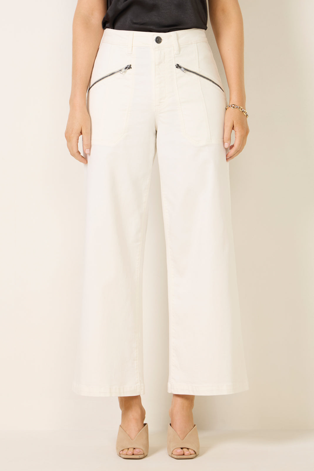 Women's Meg Wide Leg w Zipper Pocket Pants