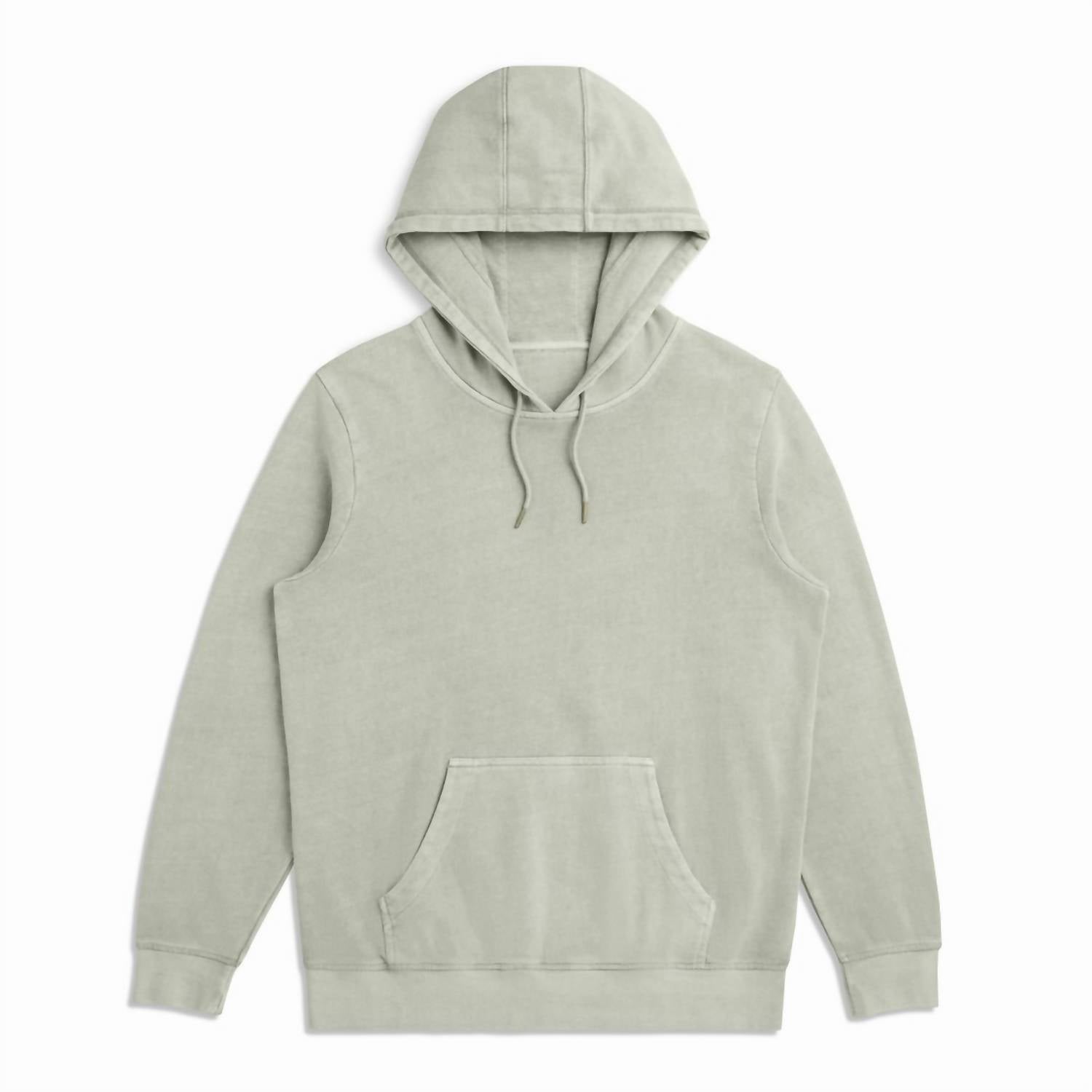 French Terry Hoodie In Sage