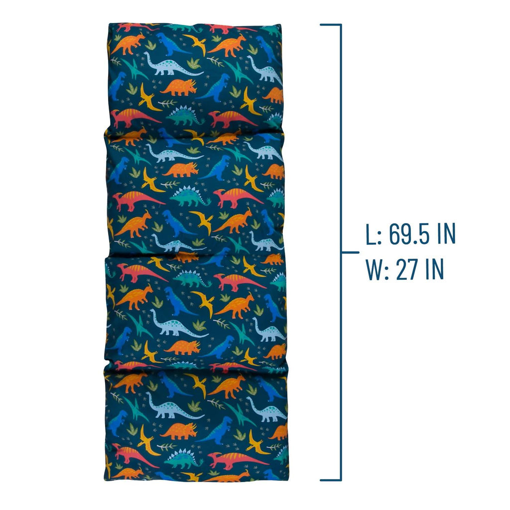 Jurassic Dinosaurs Pillow Lounger In Pattern