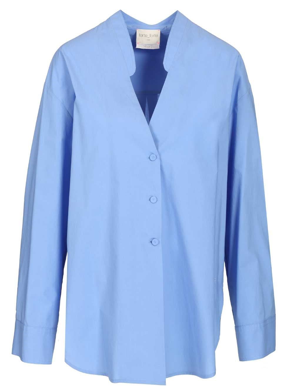Forte_Forte Women Men's Shirt With Embroidery