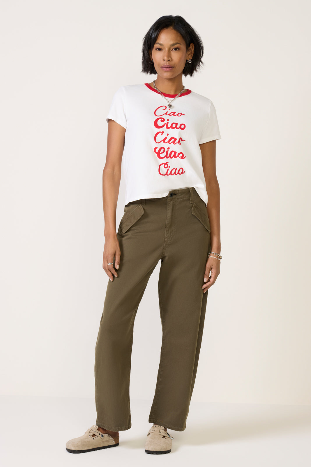 Women's Ciao Ciao Ringer T-Shirt