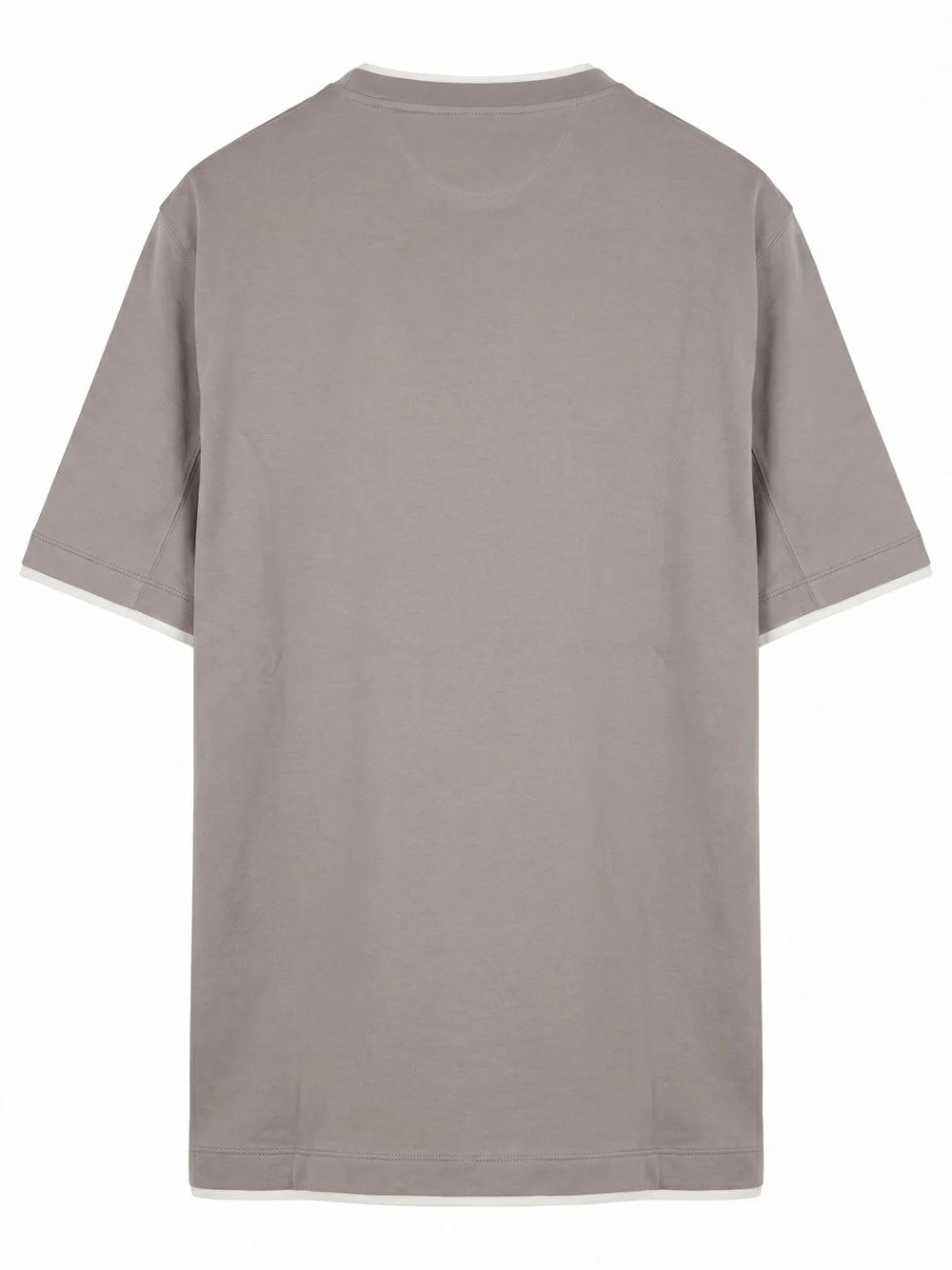 Brunello Cucinelli Men T-Shirt With Faux-Layering