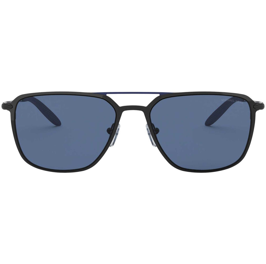 Michael Kors Men's 57 mm Shiny Black Sunglasses