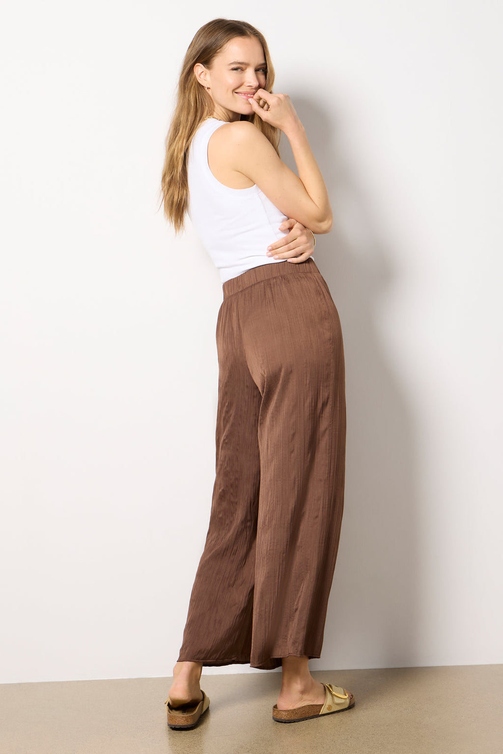 Women's Sunset Satin Pants