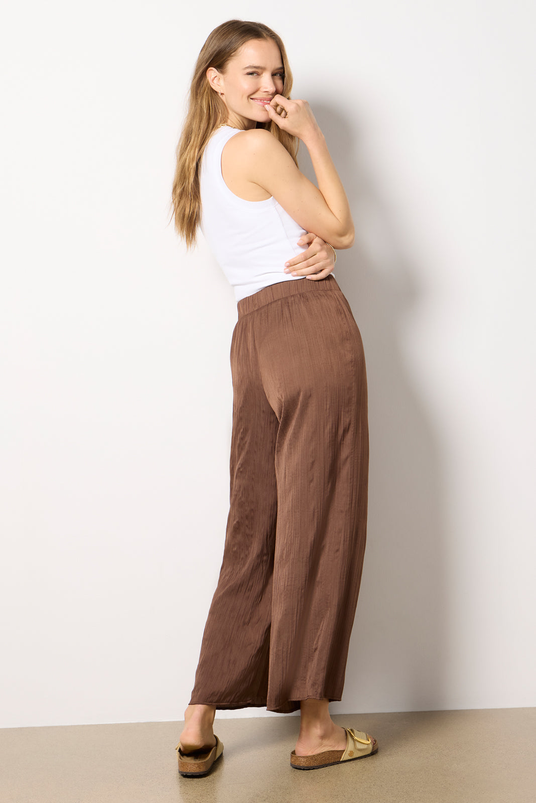 Women's Sunset Satin Pants