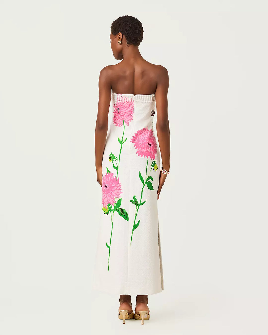 Elyse Strapless Stretch Maxi Dress