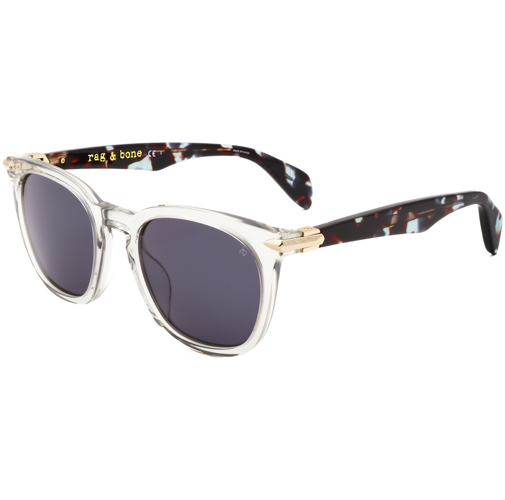 Rag & Bone Men's 50 mm Grey Sunglasses