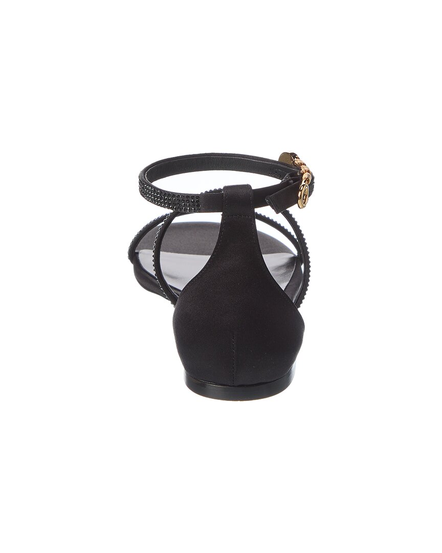 Versace Safety Pin Satin Sandal