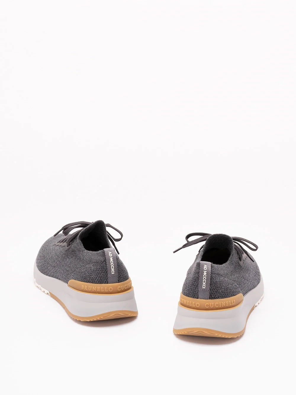 Brunello Cucinelli Men Knit Sneakers