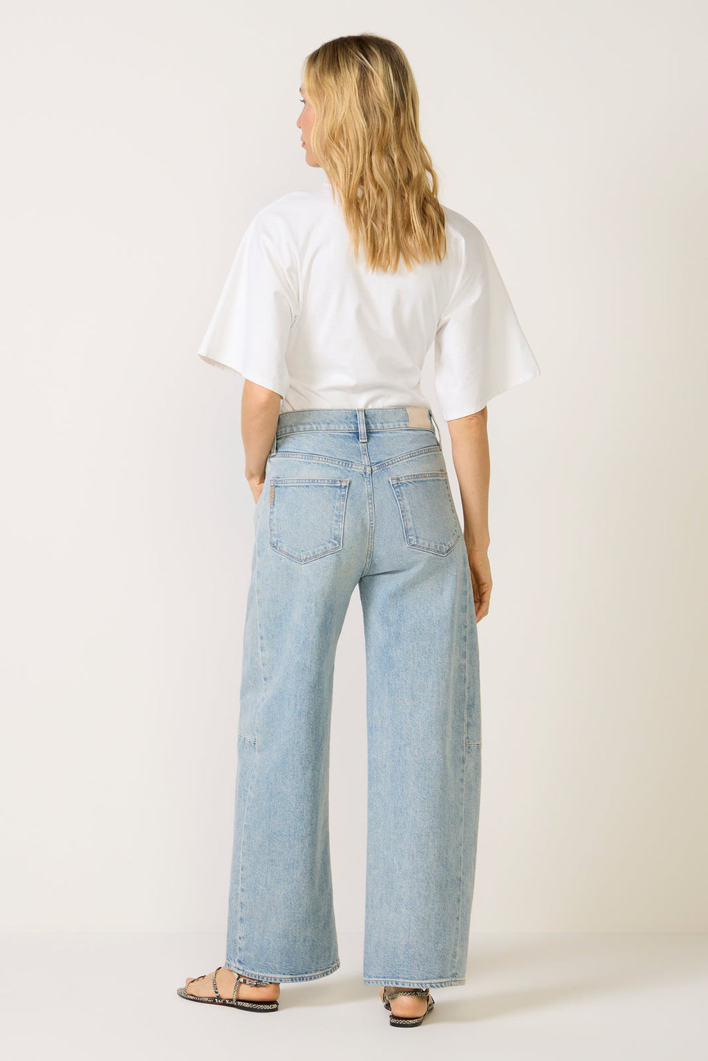 Women's Arellia Skimmer W Outseam Panels Barrel Jean