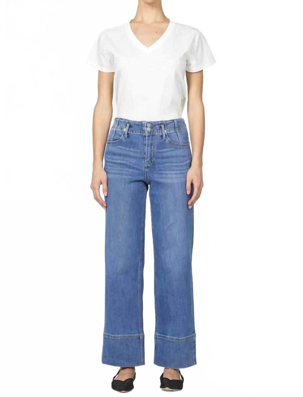 Holly Straight Leg Jean In Bloomtone