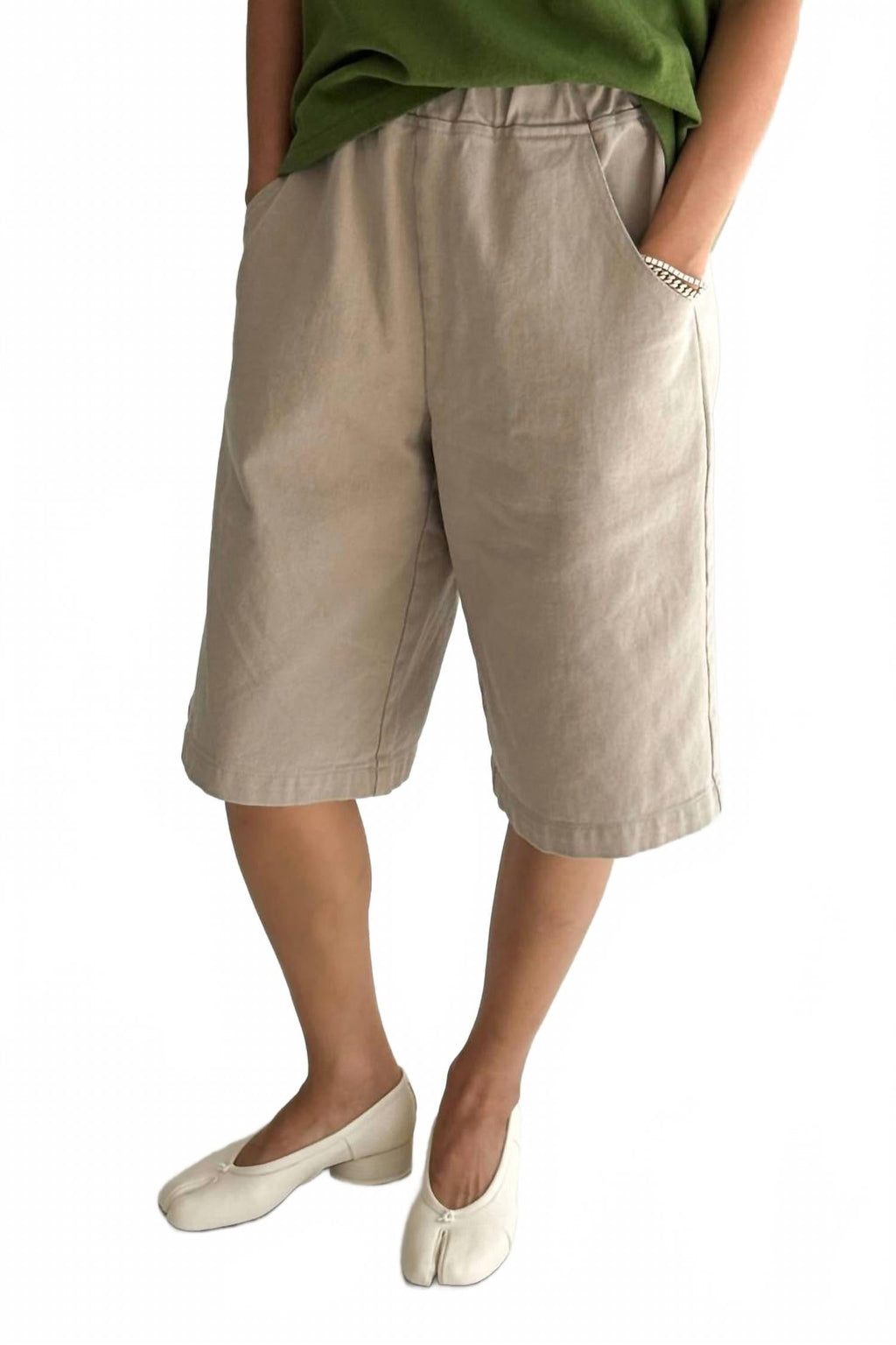 Women's Liam Bermuda Shorts In Taupe