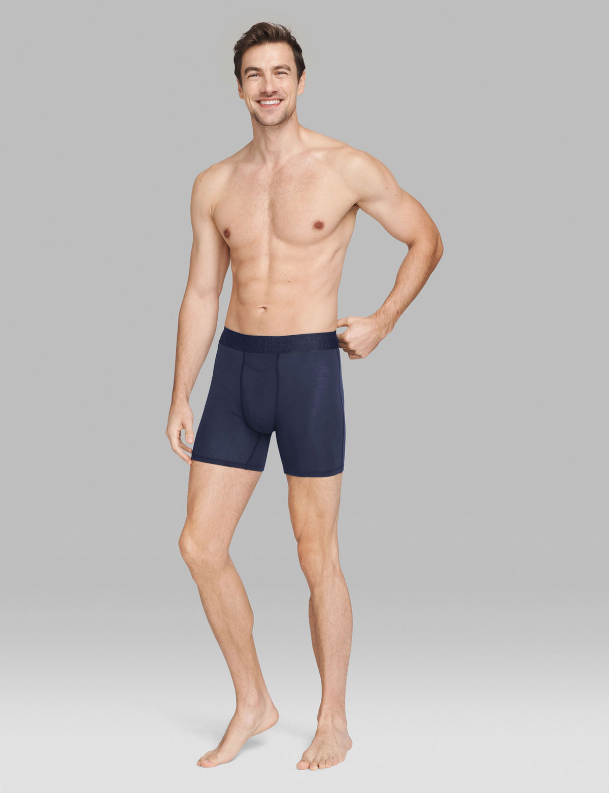 Men's Apollo Mid-Length Boxer Brief 6"