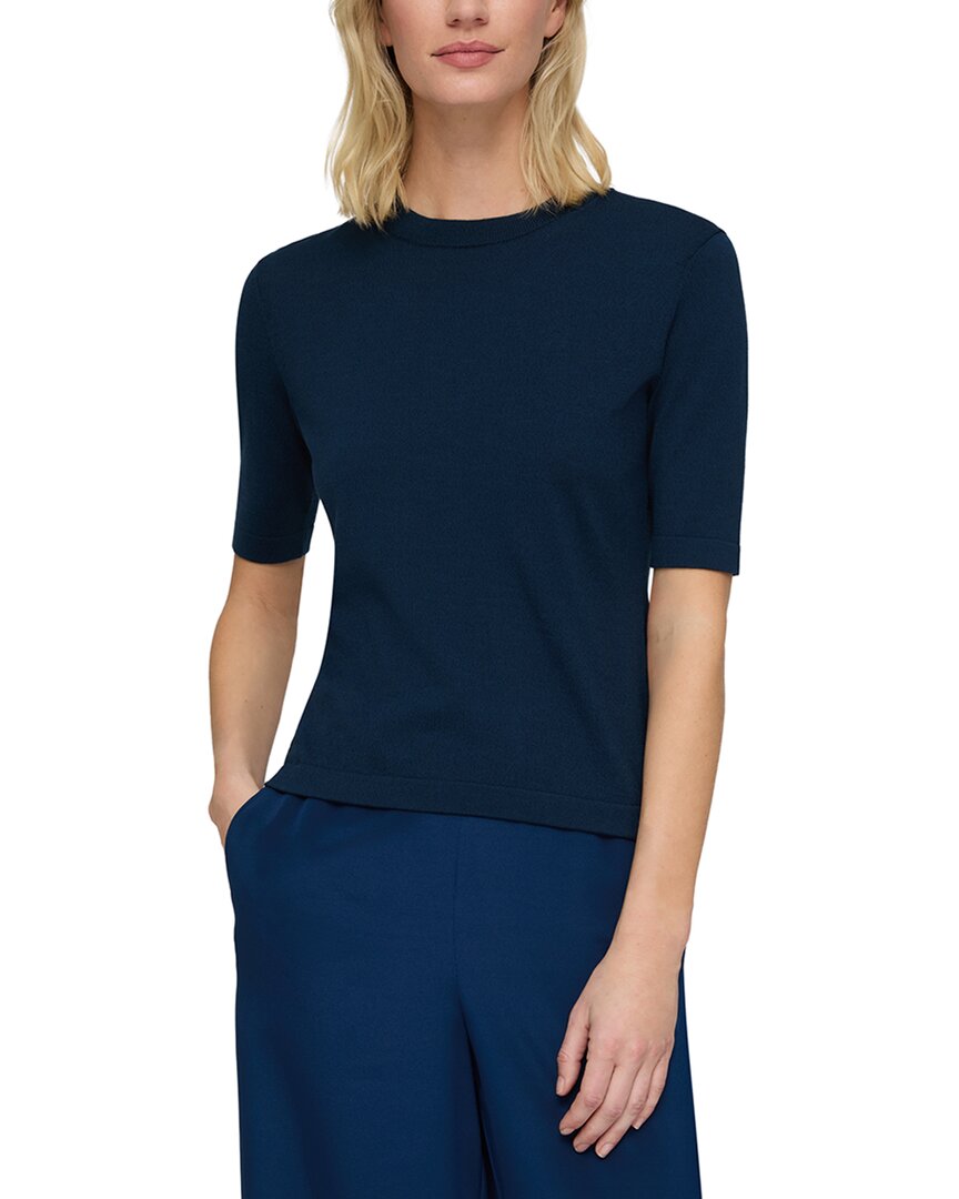 Lafayette 148 New York Petite Silk-Blend Sweater