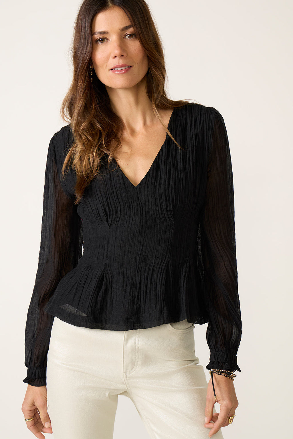 Women's Tess Gathered Waist Blouse