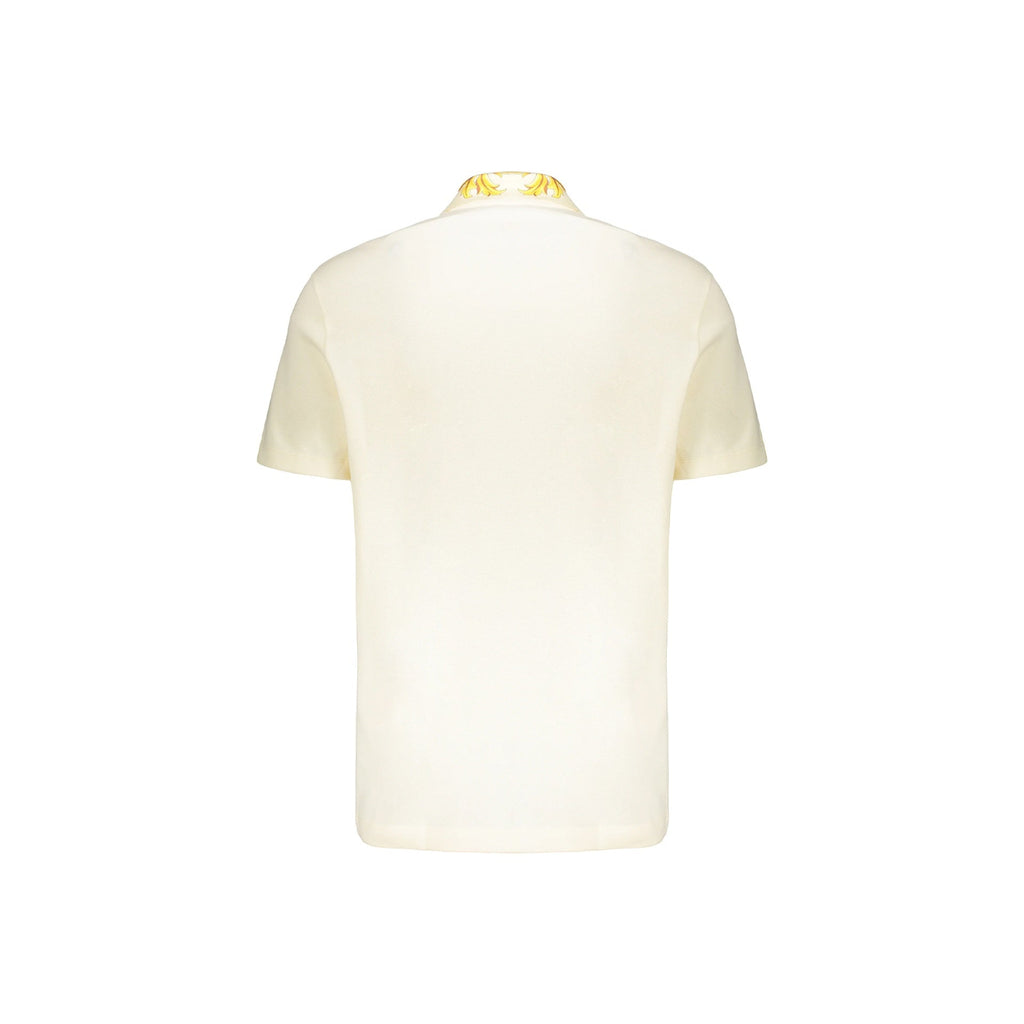 Versace Contrast Collar Polo Men