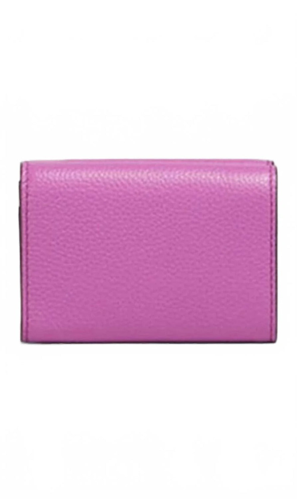 Marni Trifold Mending Leather Wallet - Cassis Pink