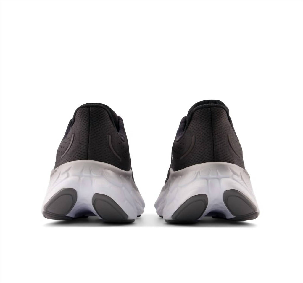 Men's Fresh Foam X More V4 Running Shoes In Black Phantom