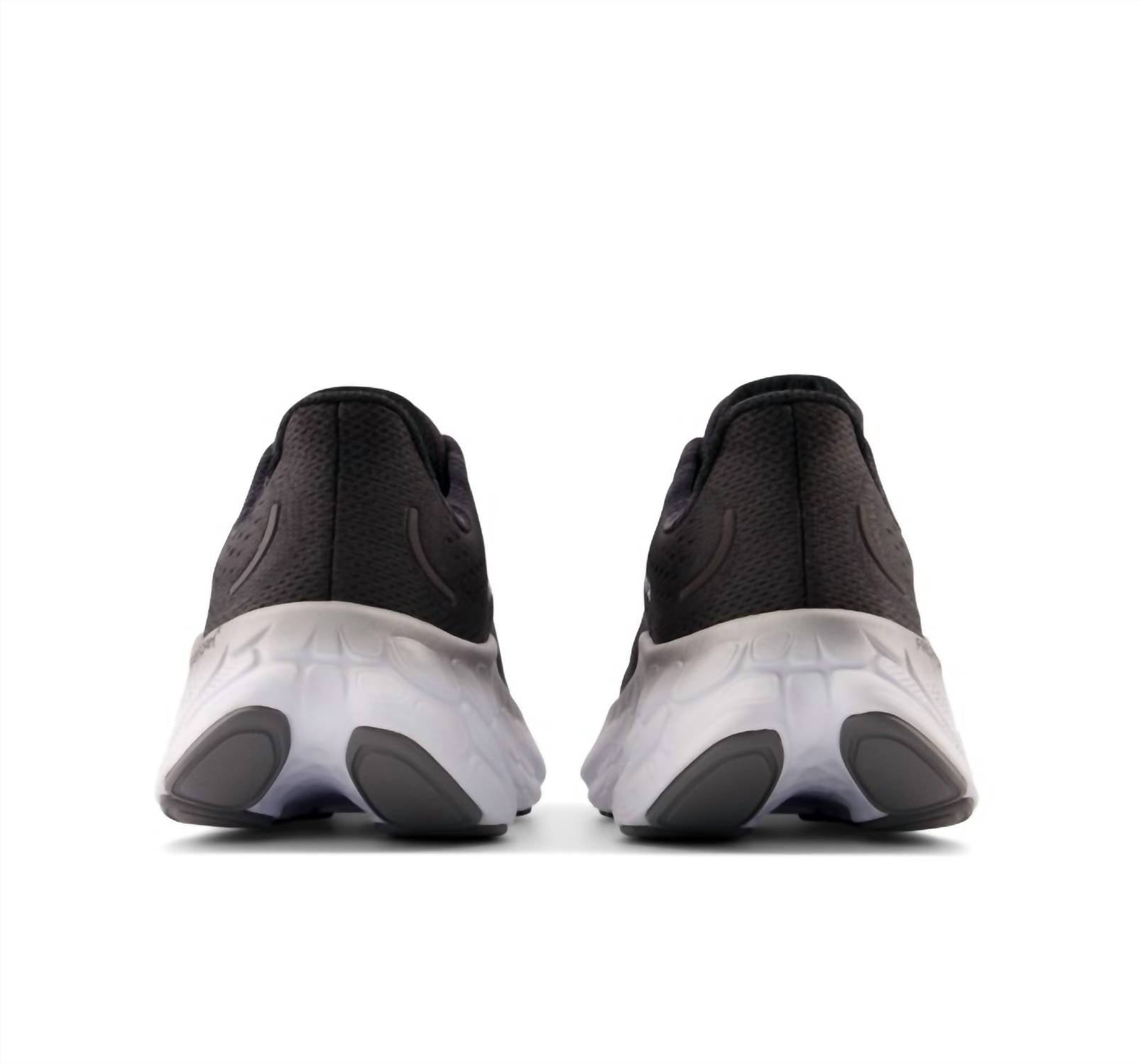 Men's Fresh Foam X More V4 Running Shoes In Black Phantom