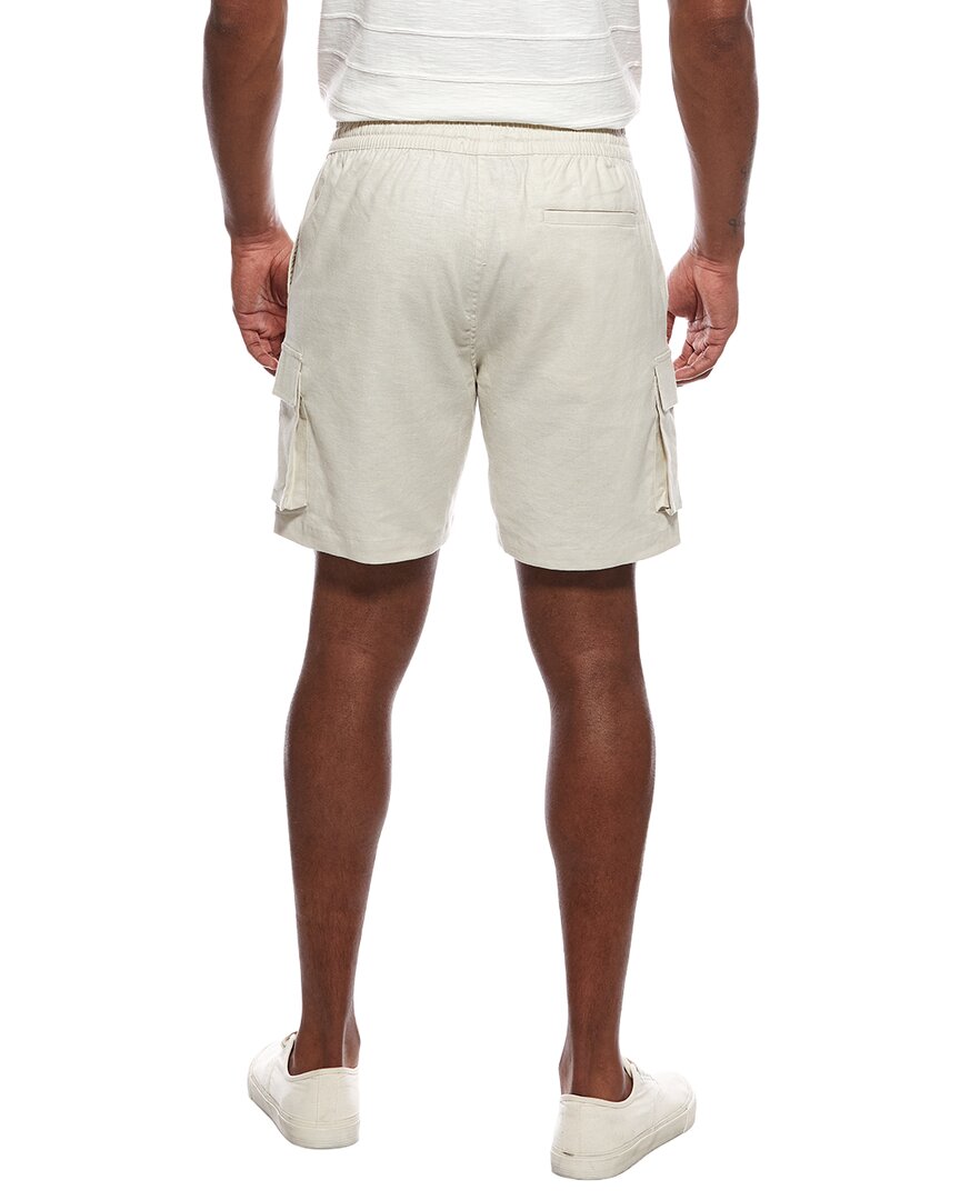 Onia Stretch Linen-Blend Cargo Short