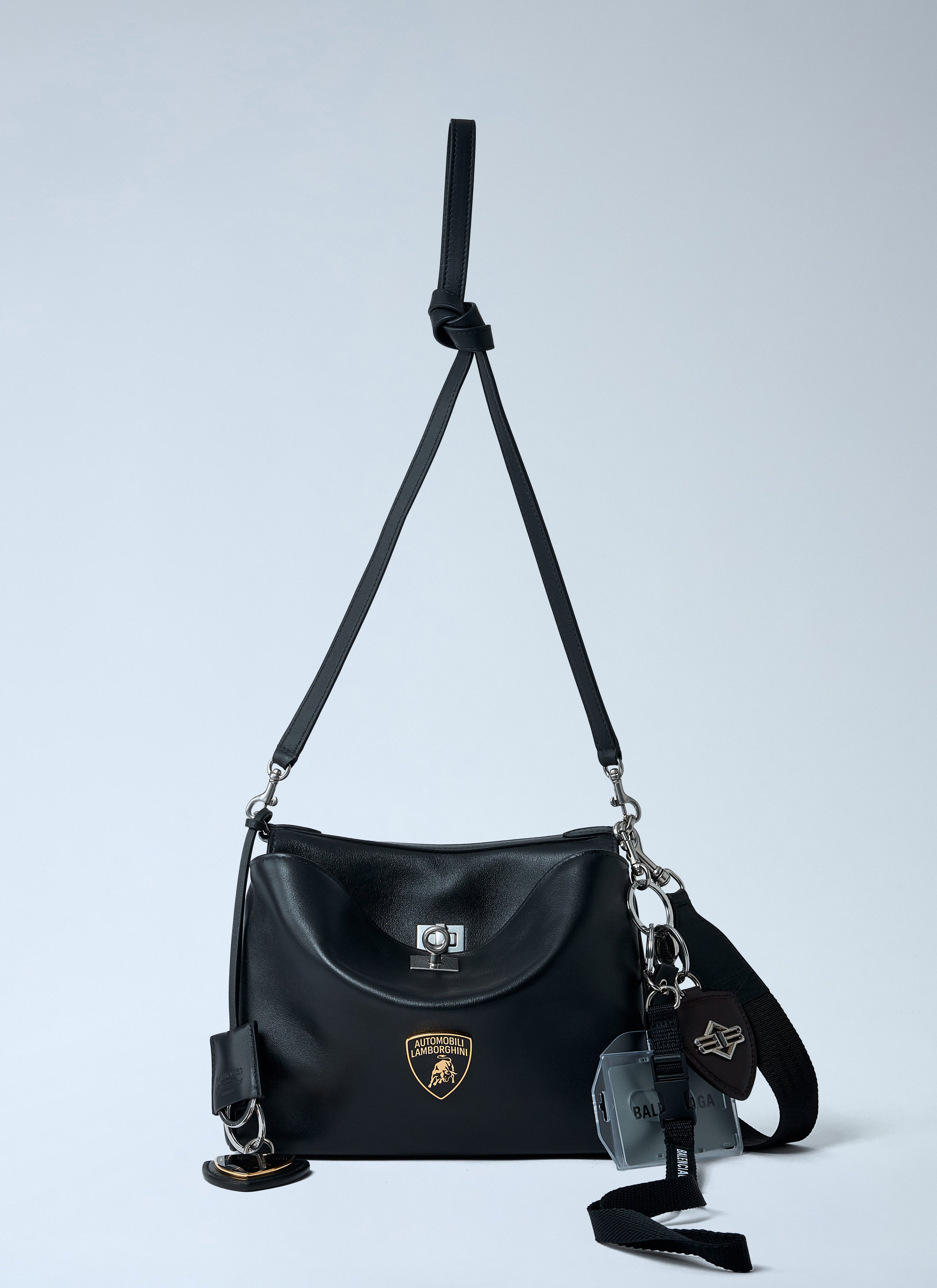 Balenciaga X Lamborghini Men Small Rodeo Shoulder Bag