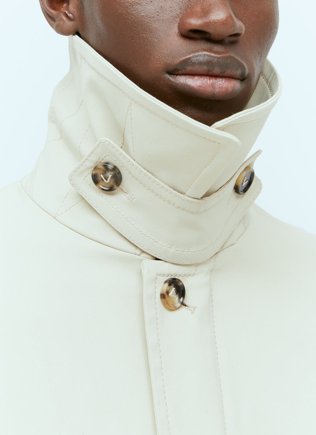 Bottega Veneta Men Canvas Blouson Jacket
