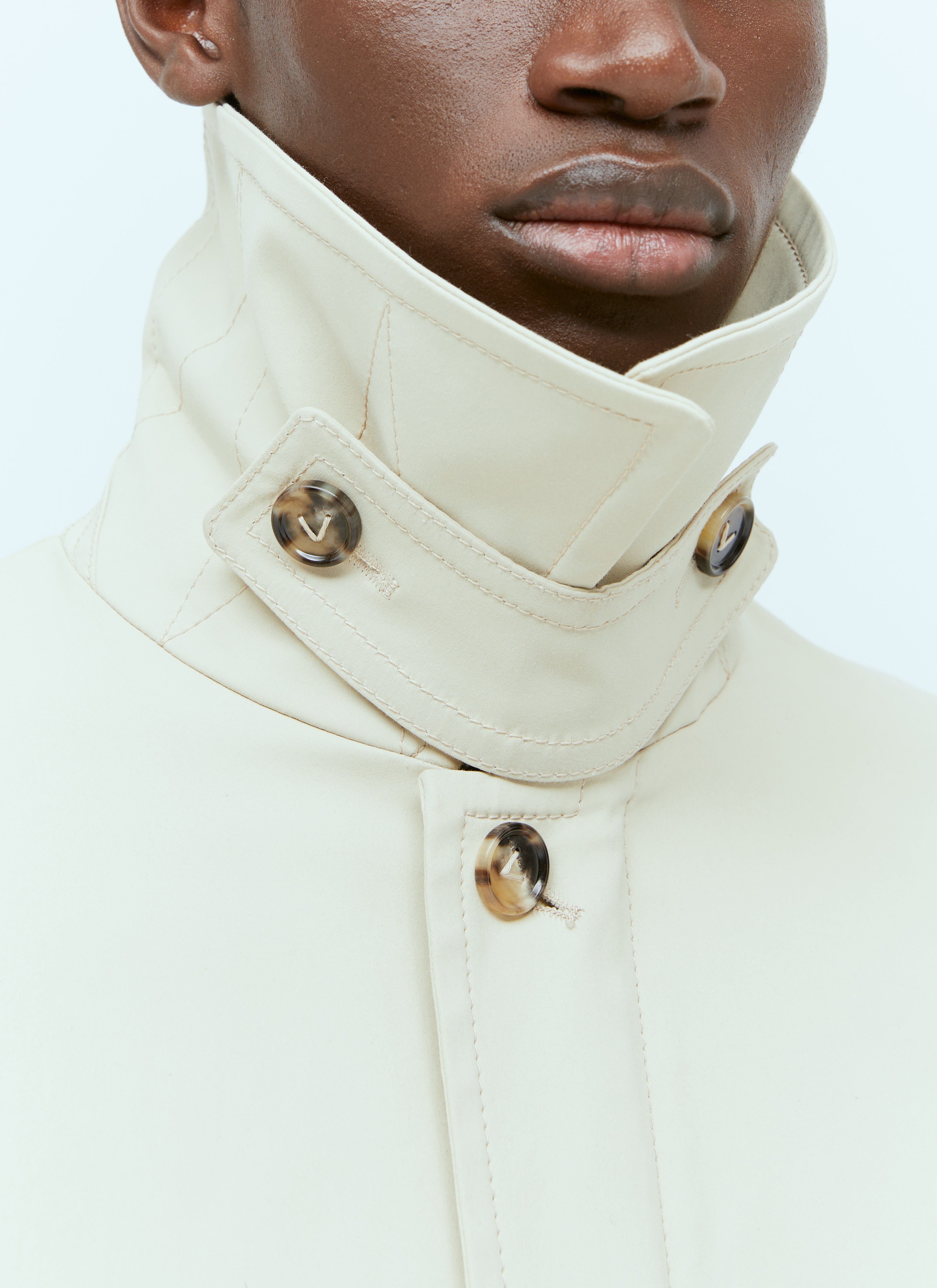 Bottega Veneta Men Canvas Blouson Jacket