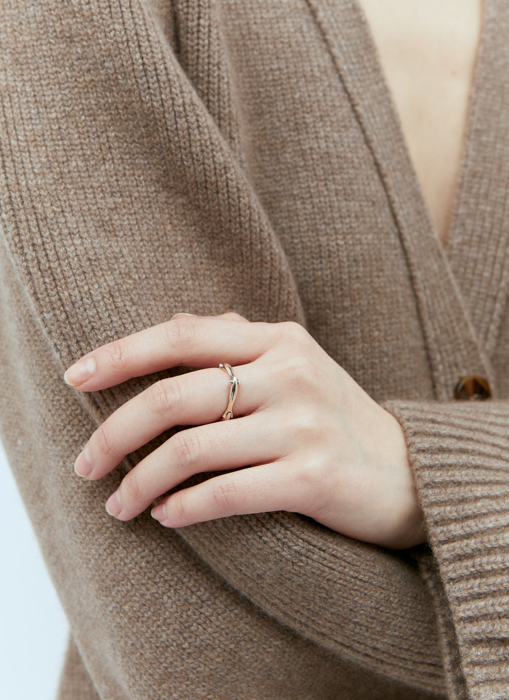 Bottega Veneta Women Sardine Ring