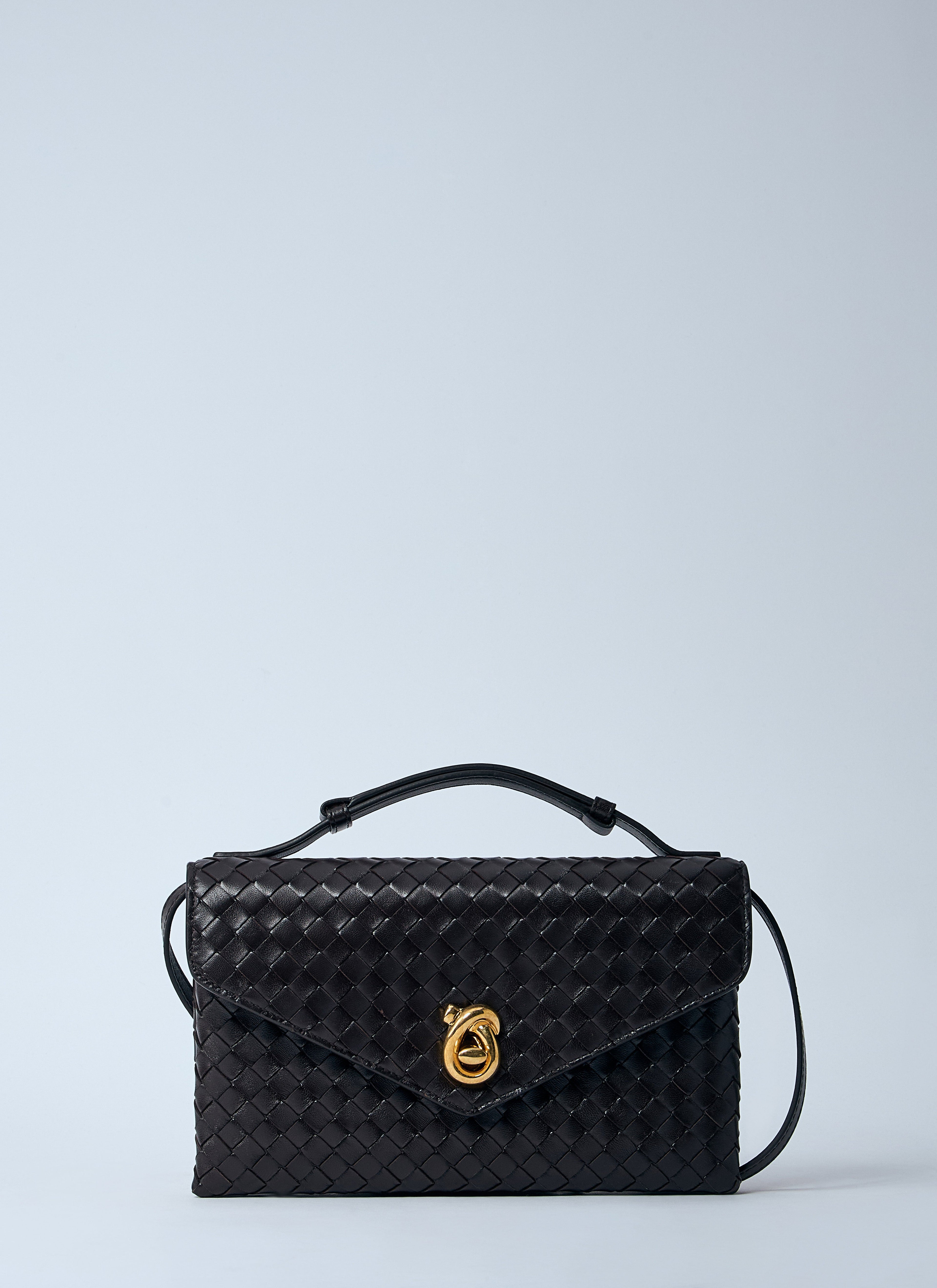 Bottega Veneta Women Knot Lock Crossbody Bag