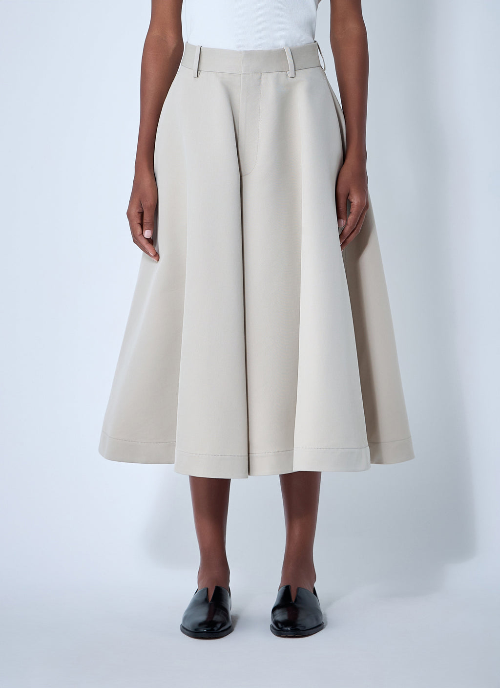 Bottega Veneta Women Silk-And-Cotton-Twill Culotte
