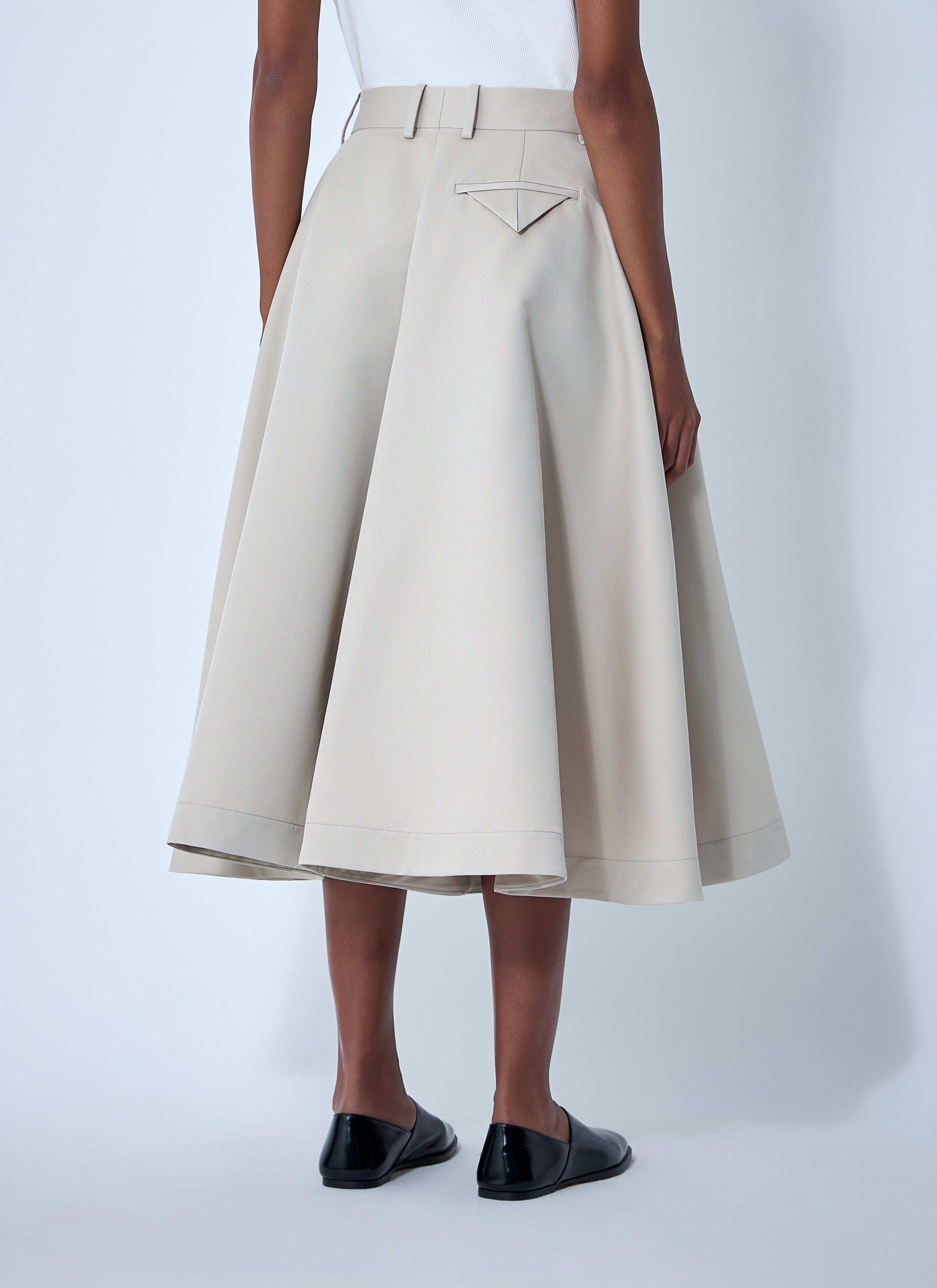Bottega Veneta Women Silk-And-Cotton-Twill Culotte