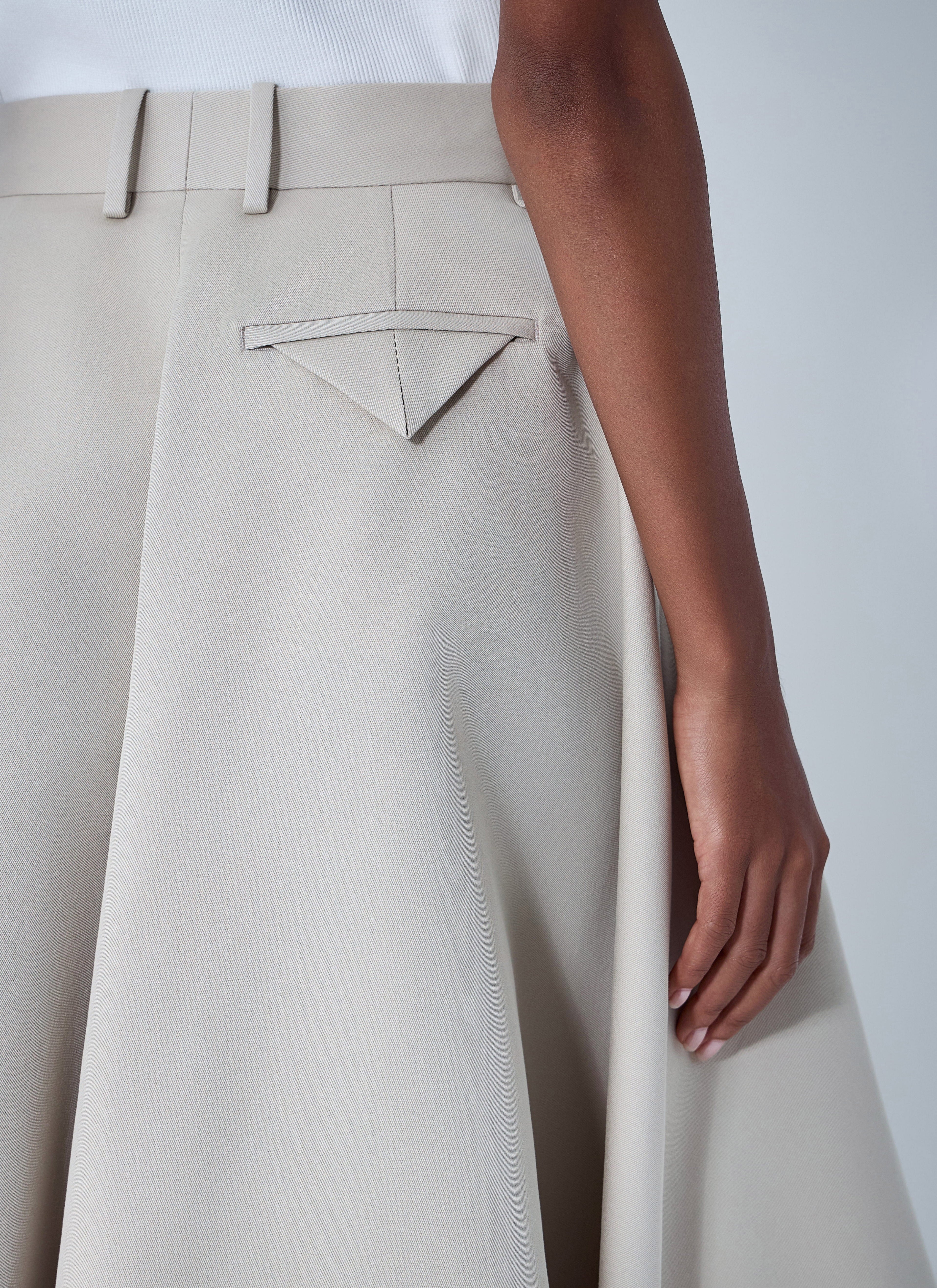 Bottega Veneta Women Silk-And-Cotton-Twill Culotte