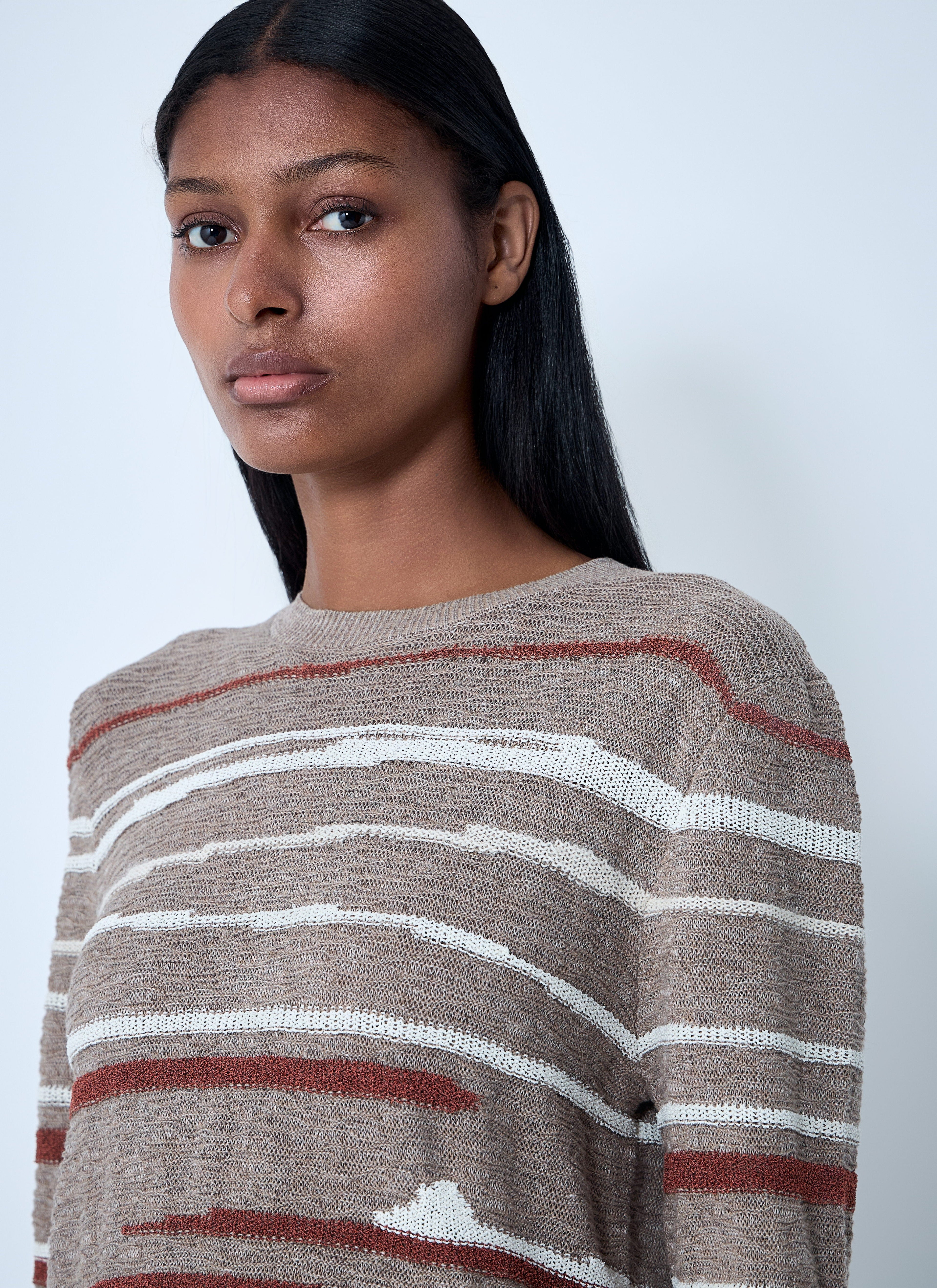 Bottega Veneta Women Linen-And-Cotton Sweater