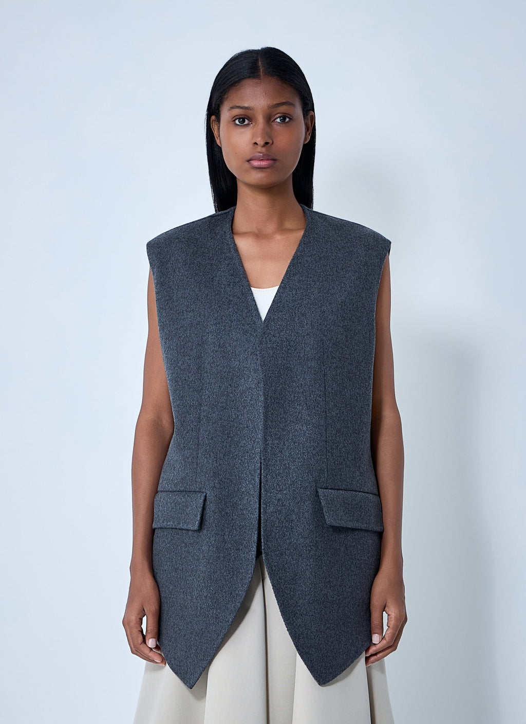 Bottega Veneta Women Double Face Wool Vest