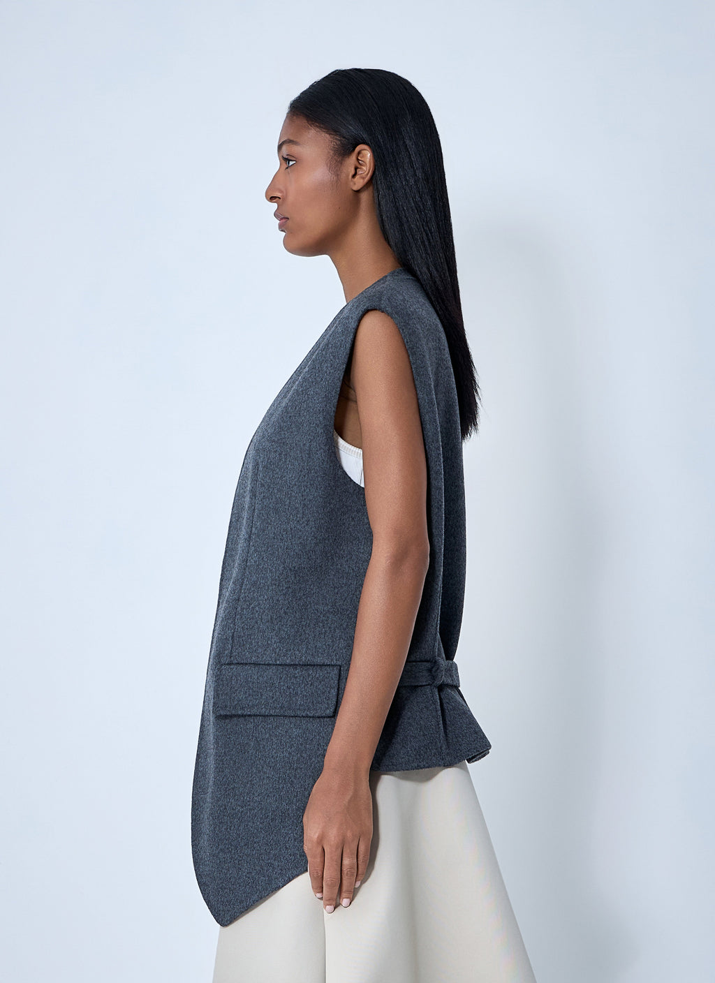 Bottega Veneta Women Double Face Wool Vest