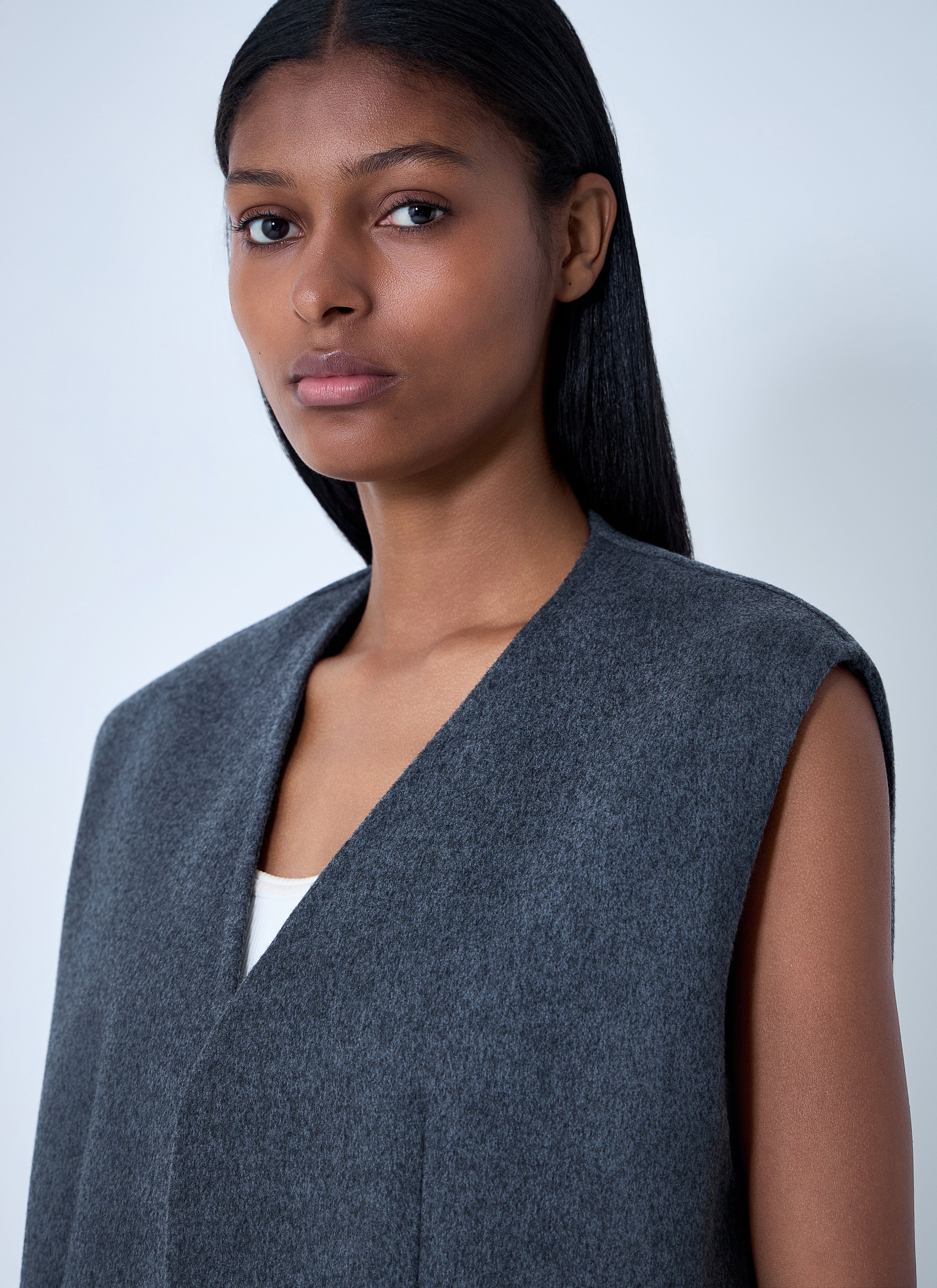 Bottega Veneta Women Double Face Wool Vest