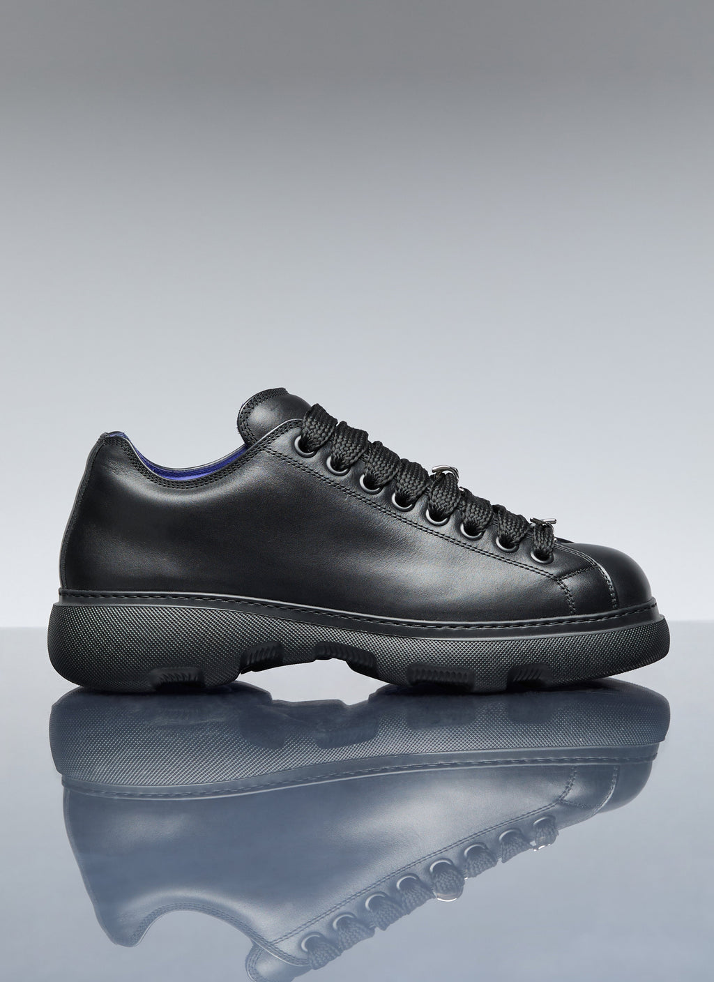 Burberry Men Ranger Leather Sneakers