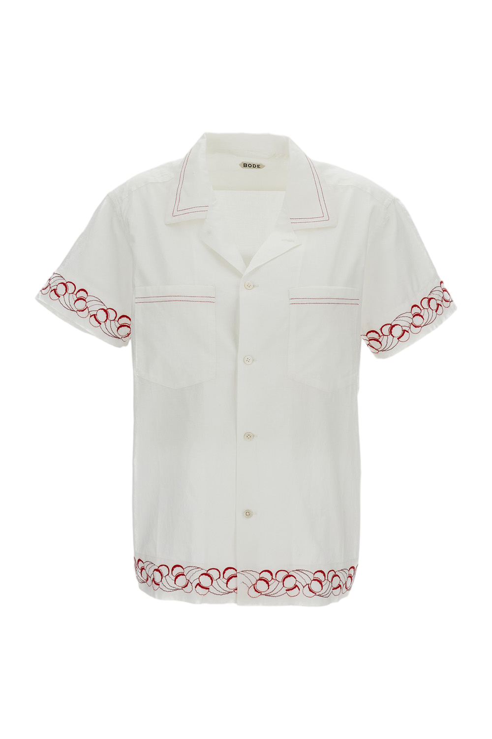 White Cherry Lane Embroidered Shirt