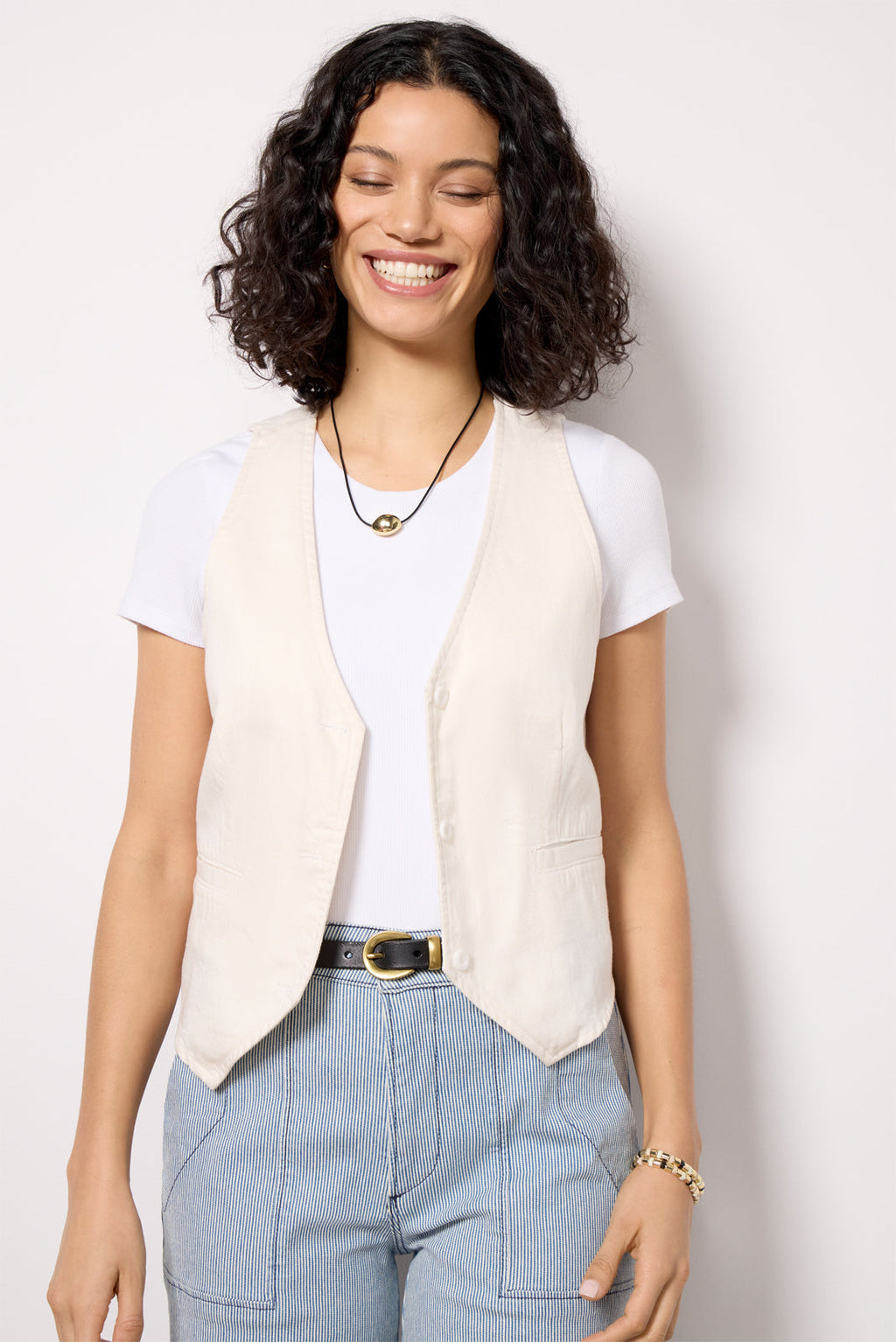Women's Seamed Vest
