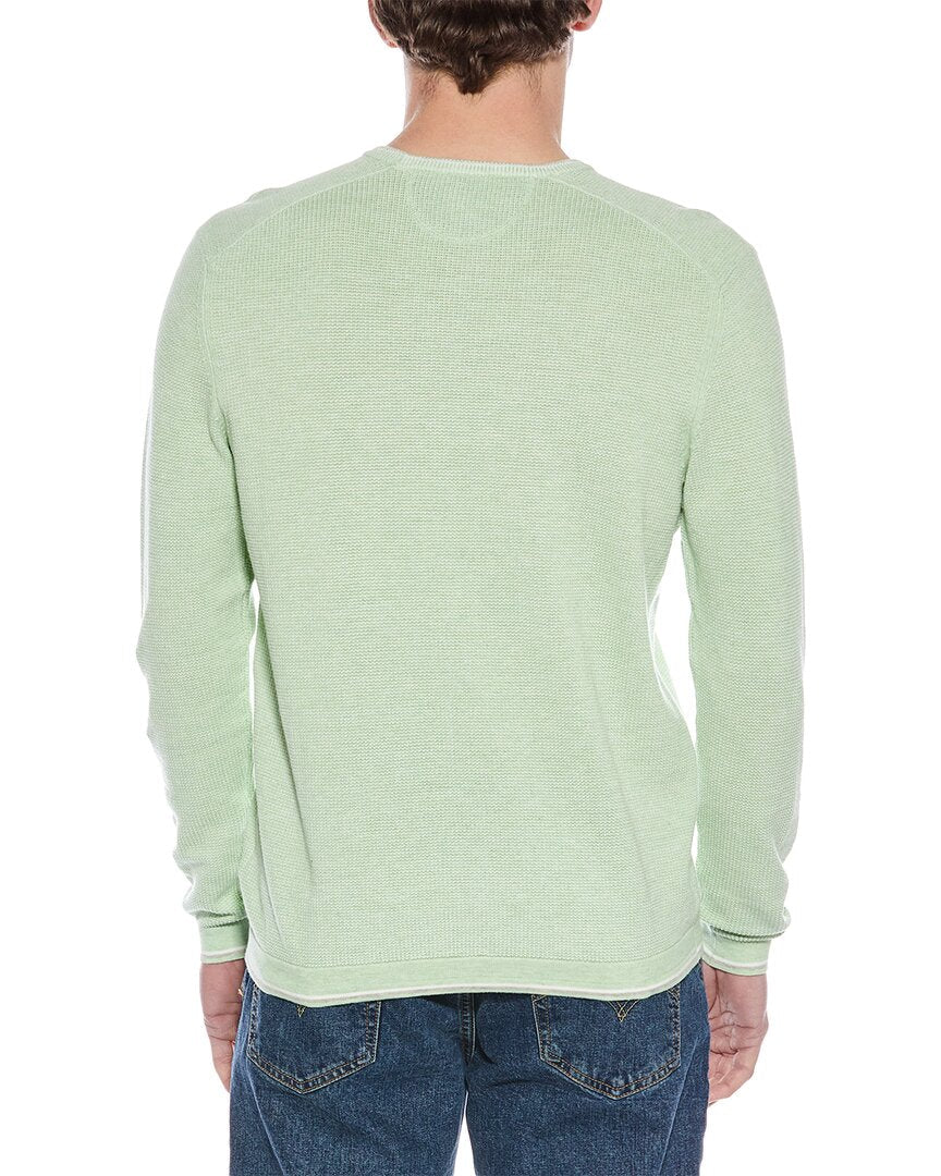 Raffi Vanise Waffle Knit Crewneck Sweatshirt