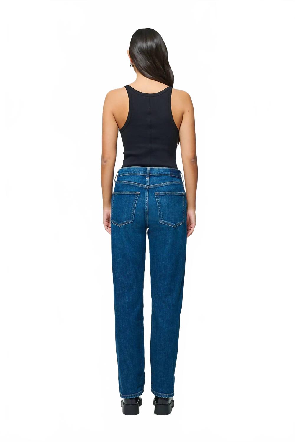 Tyler Vintage Straight Leg Jeans In Blue