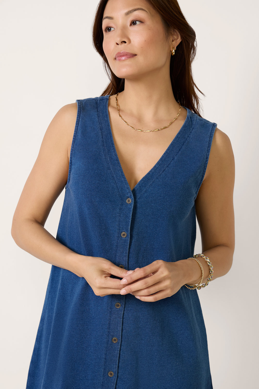 Women's Solas Denim Mini Dress