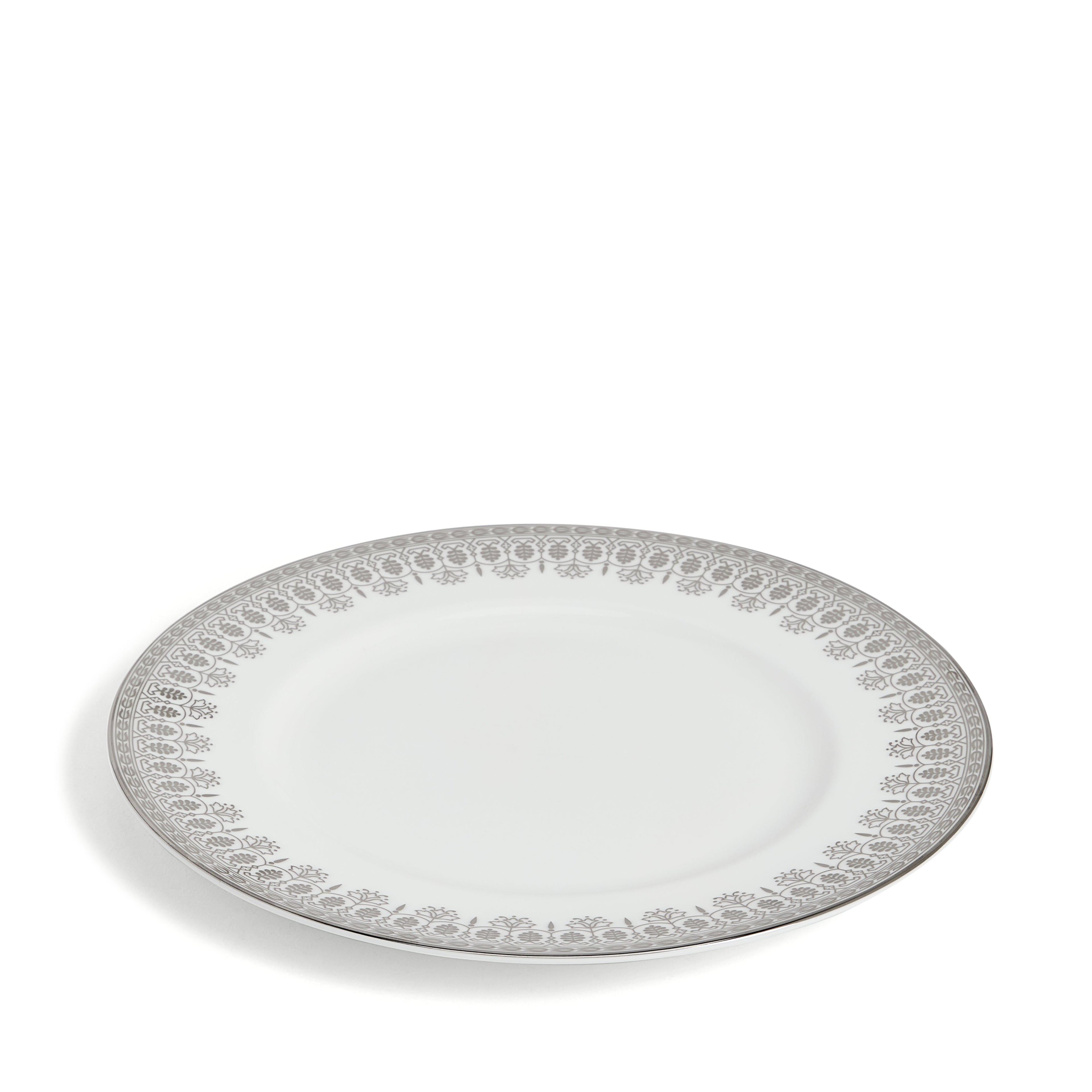Silver Tonquin Plate 27.3cm 10.7in