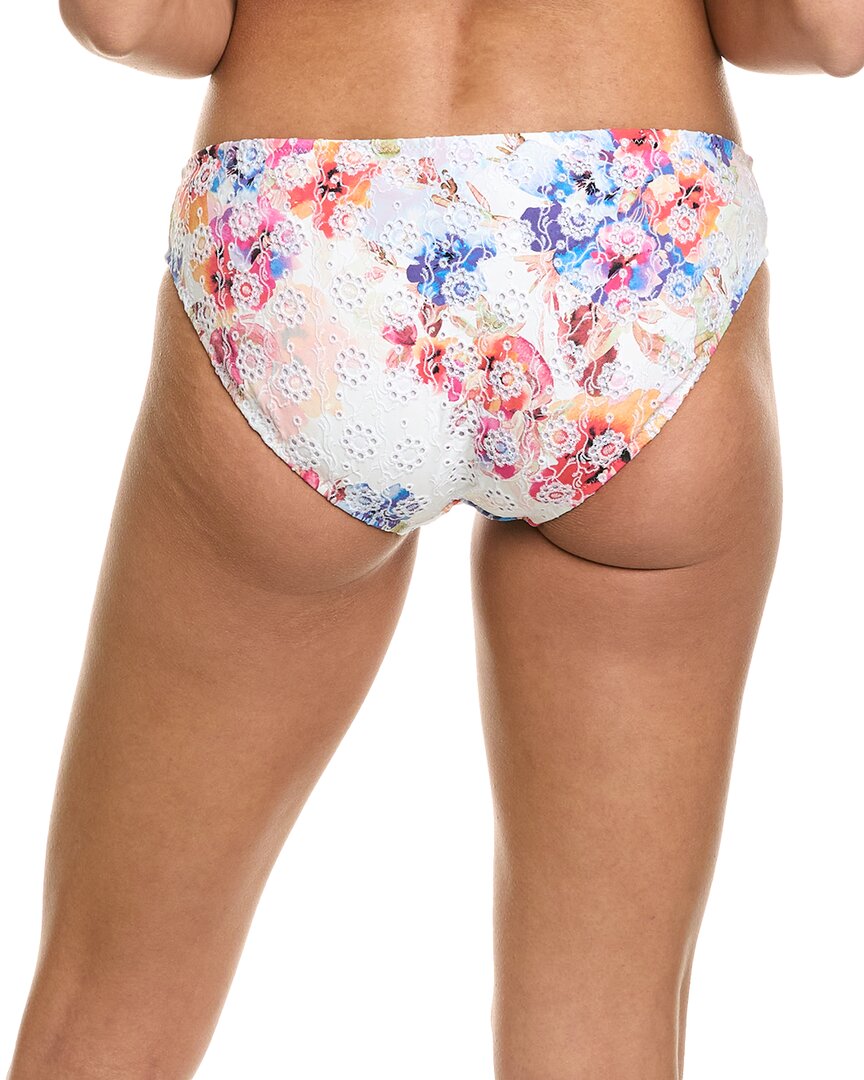 Johnny Was Eyelet Hipster Bikini Bottom