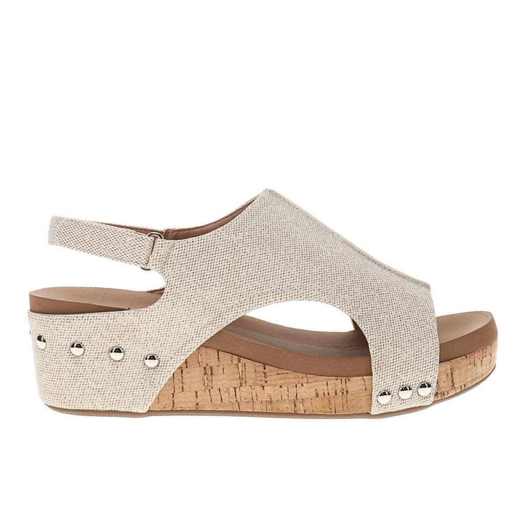 Women's Volta 2 Wedge Sandals In Washed Gold